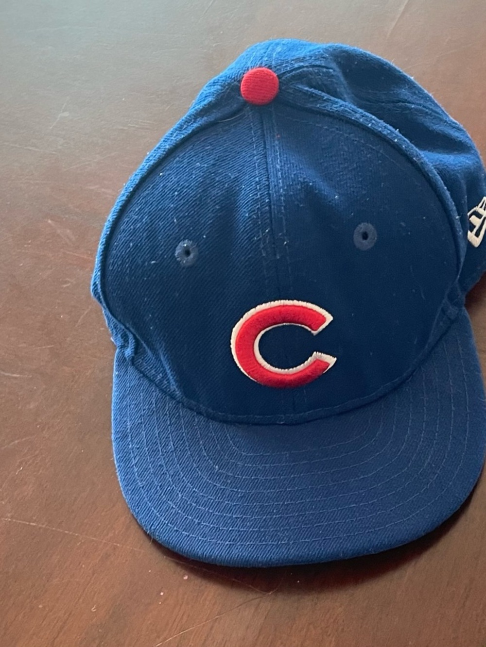 Chicago Cubs Authentic MLB Vintage Blue Baseball Cap, Sz 6 1/2